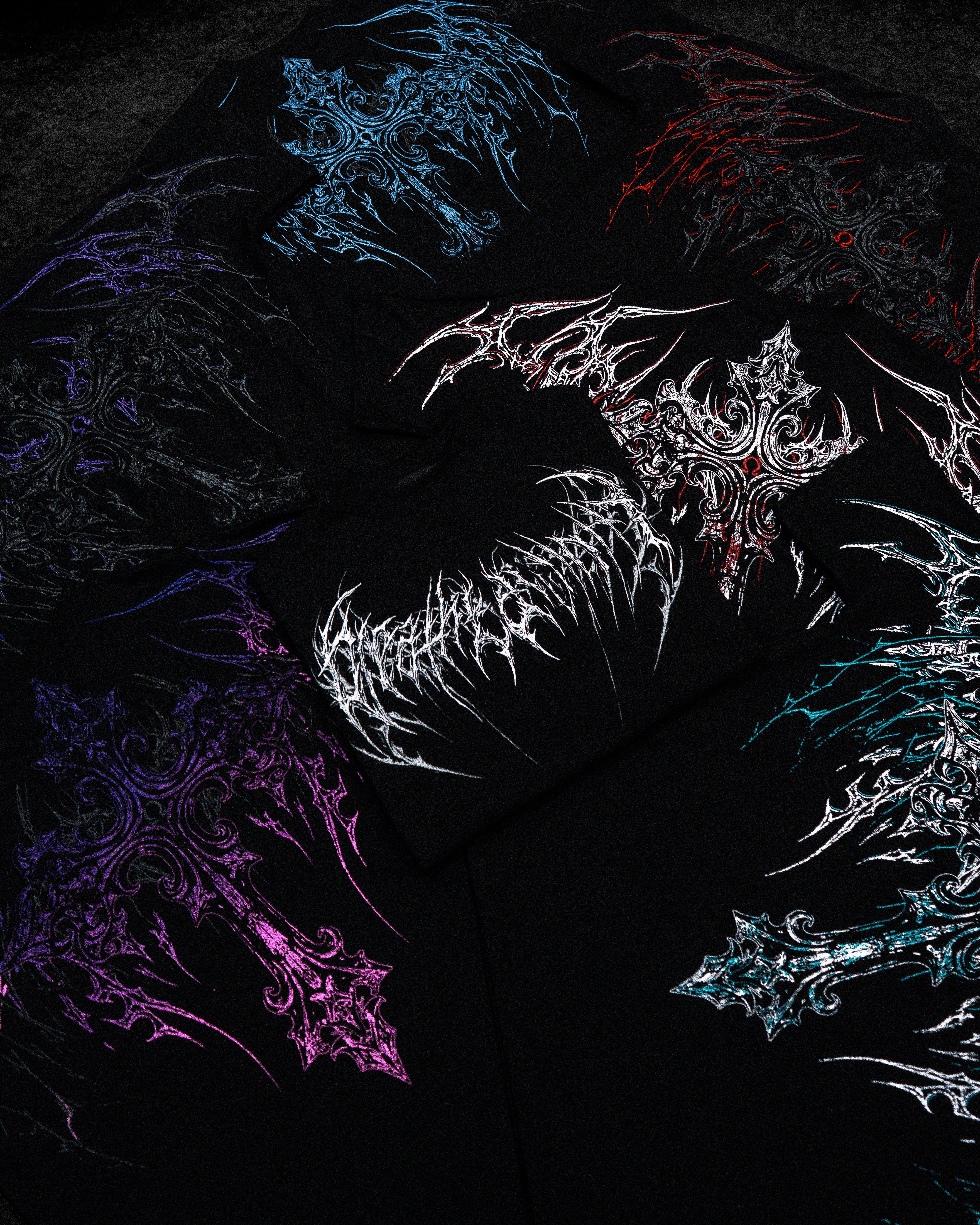 Dark Cathedral Oversized T-shirt [VOID BLACK]