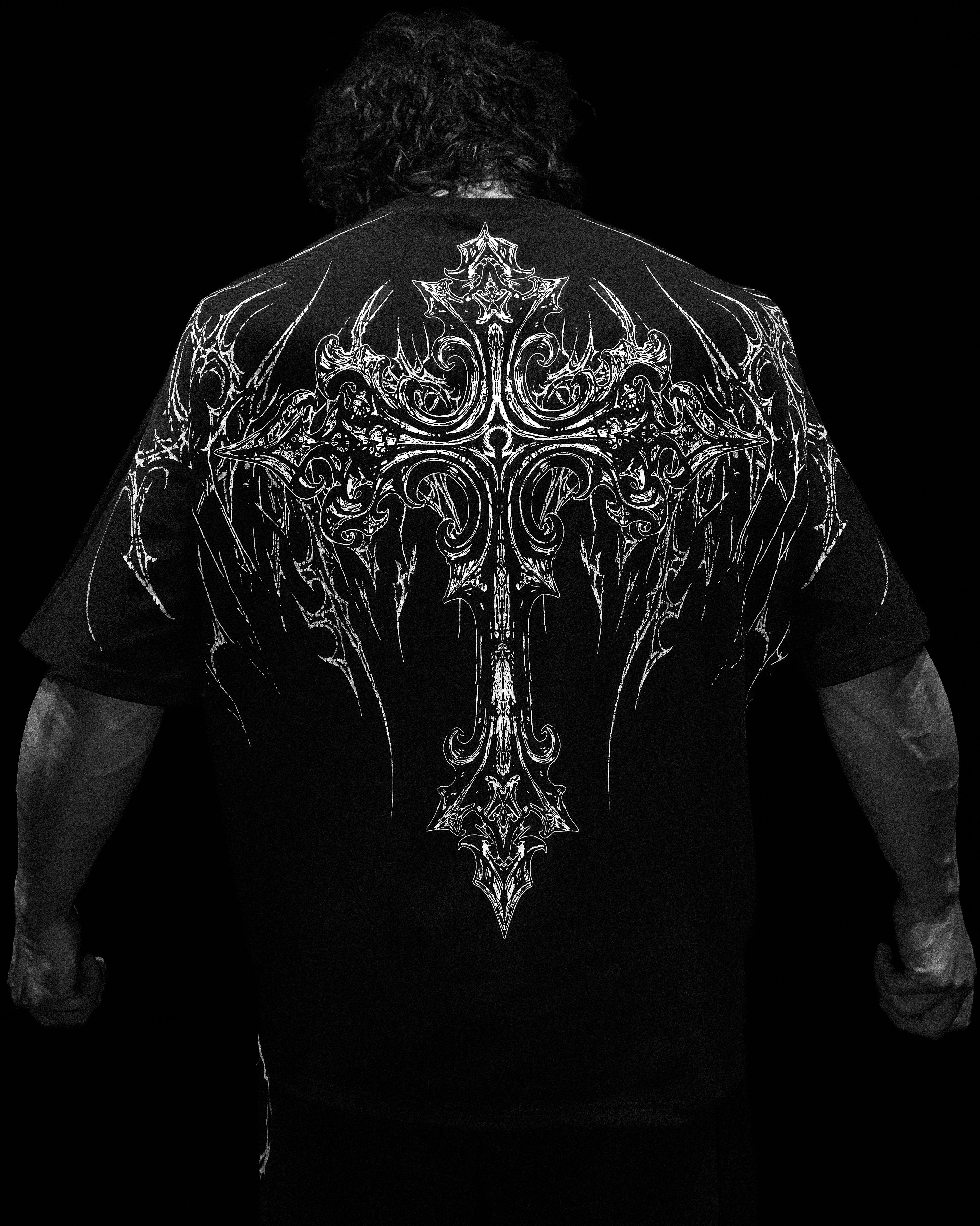 Dark Cathedral Oversized T-shirt [VOID BLACK]