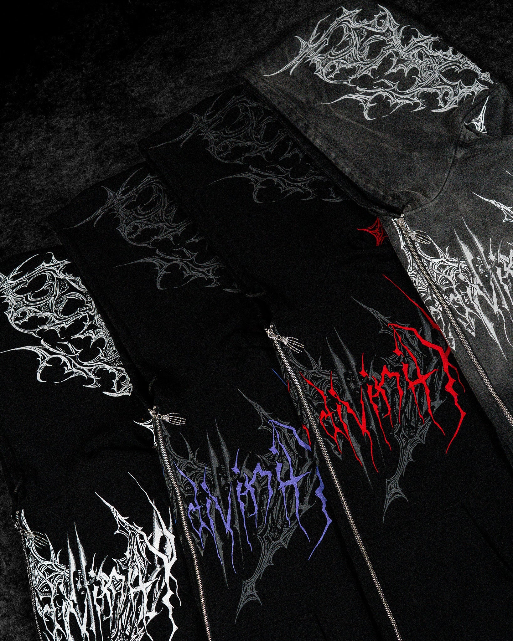 Deathwing Oversized Zip-up Hoodie [NIGHTMARE]